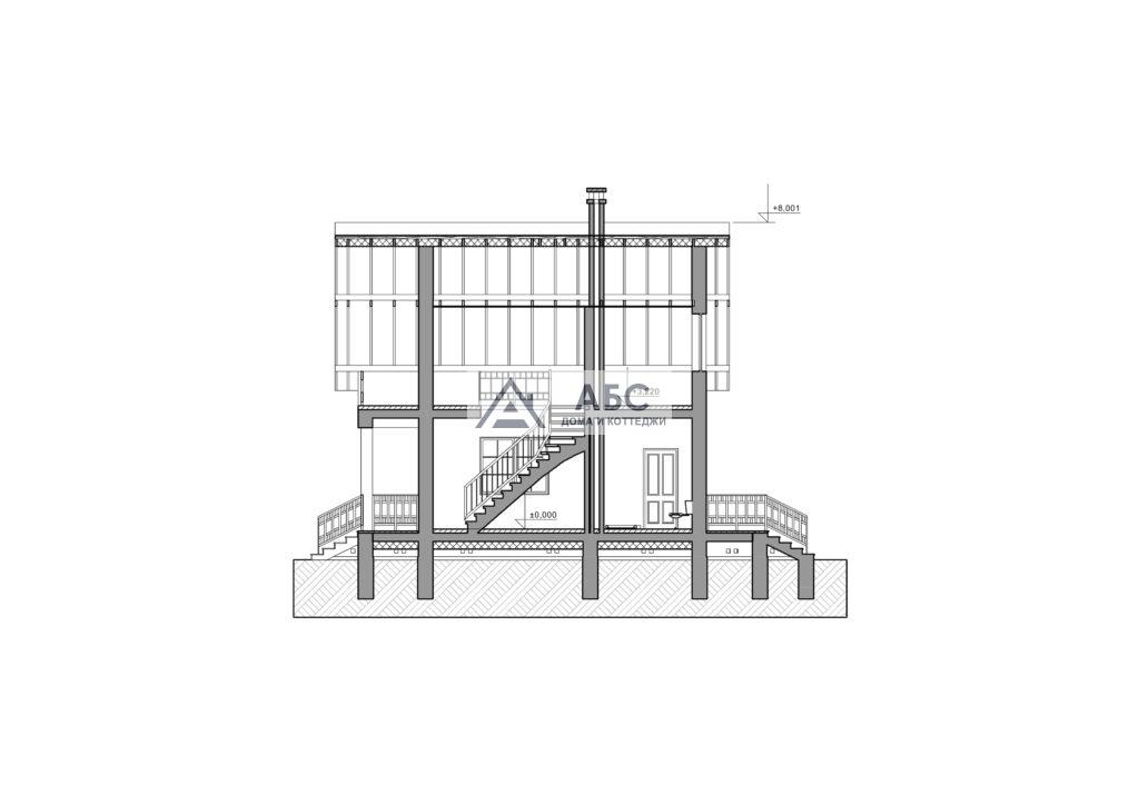 Проект одноэтажного коттеджа «Аванта» из газобетона - 5