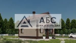 Проект одноэтажного коттеджа «Первая любовь КД» из газобетона - 4
