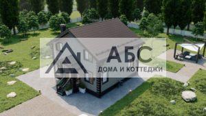 Проект одноэтажного коттеджа «Первая любовь КД» из газобетона - 10