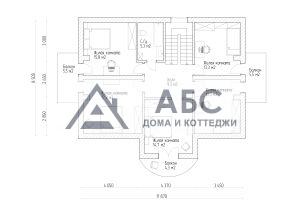 Проект одноэтажного коттеджа «Ревель» из газобетона - 4