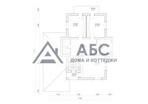 Проект двухэтажного коттеджа «Рубис» из газобетона - 4