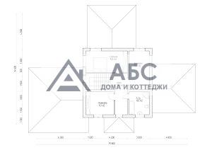 Проект двухэтажного коттеджа «Сандал» из газобетона - 4