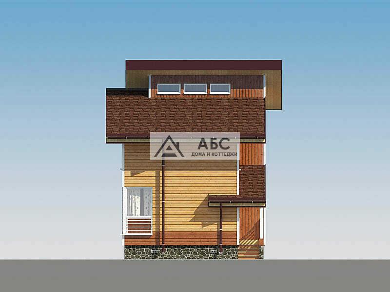 Проект одноэтажного дома «Свеча-1» из бруса - 9