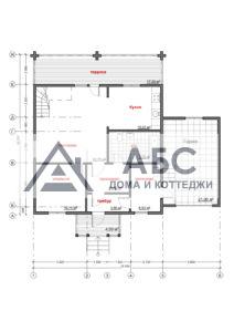Проект одноэтажного дома «Фа Гот» из бруса - 3
