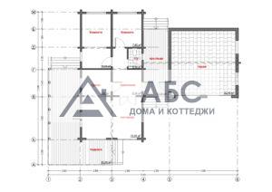 Проект одноэтажного дома «Красные Баки» из бруса - 3