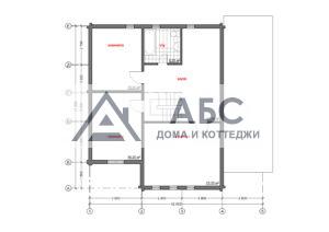 Проект одноэтажного дома «Кантри-хаус» из бруса - 4