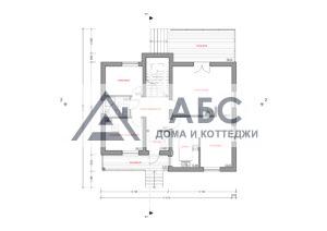 Проект одноэтажного коттеджа «Альба» из газобетона - 3