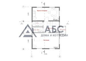 Проект одноэтажного каркасного дома «Сириус» - 3