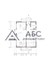 Проект одноэтажного каркасного дома «Видное» - 3
