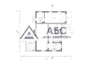 Проект одноэтажного коттеджа «Василек КД» из газобетона - 3