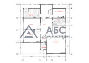 Проект одноэтажного дома «Гризли» из бруса - 3