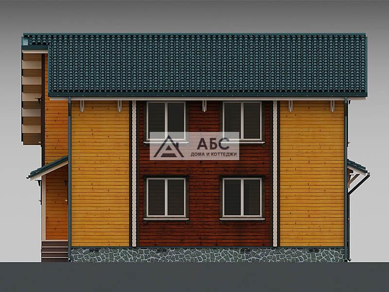 Проект одноэтажного дома «Алексеев» из бруса - 9