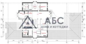 Проект одноэтажного коттеджа «Черкизово» из газобетона - 3