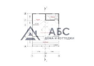 Проект одноэтажного каркасного дома «Сапфир» - 3