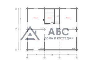 Проект одноэтажного дома «Куопио» из бруса - 4