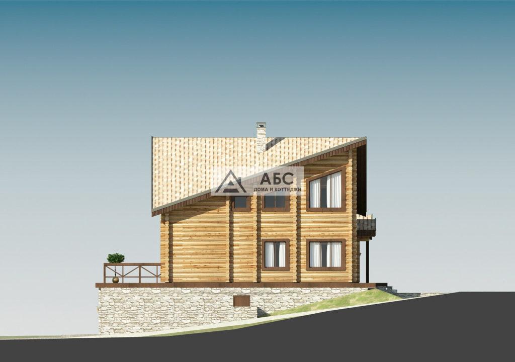 Проект одноэтажного комбинированного коттеджа «Эльбрус» - 12