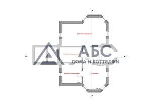 Проект двухэтажного коттеджа «Гжельское» из газобетона - 5