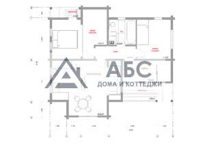 Проект одноэтажного дома » Опалево-М1 (одноэтажный)» из бруса - 3