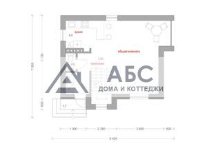 Проект двухэтажного коттеджа «Эфим» из газобетона - 3