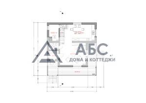 Проект одноэтажного коттеджа «Яшма КД» из газобетона - 3