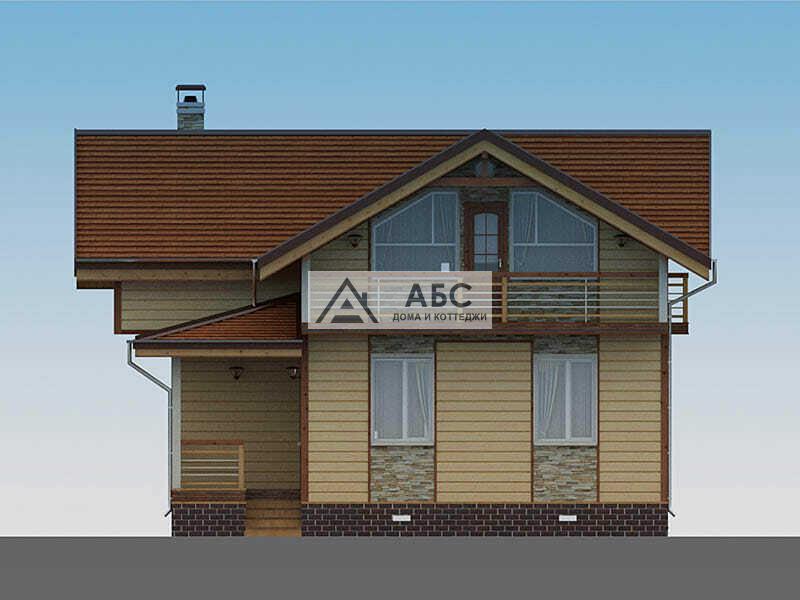 Проект одноэтажного дома «Оригами-1» из бруса - 8
