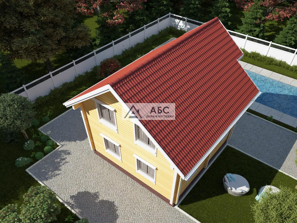 Проект одноэтажного дома «Дворянское гнездо» из бруса - 14