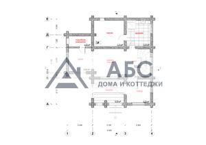 Проект одноэтажной бани «Былинка» из бревна - 3