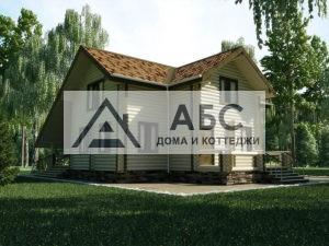 Проект одноэтажного дома «Корниловский» из бревна - 6