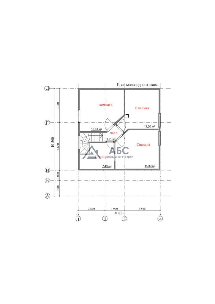 Проект одноэтажного каркасного дома «ЭнцеладК» - 4