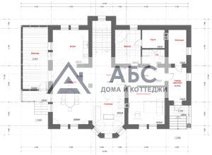 Проект двухэтажного коттеджа «Гонтарь» из газобетона - 4