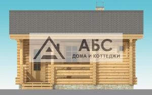 Проект одноэтажной бани «Русский веник» из бревна - 8