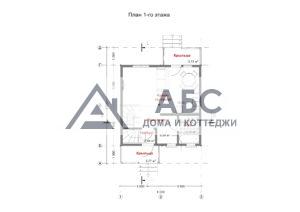 Проект одноэтажного каркасного дома «Кнопка» - 3