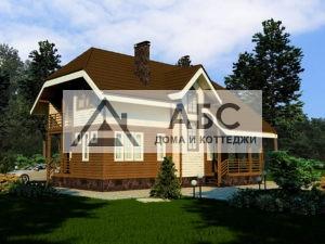 Проект одноэтажного дома «Опалево-М4» из бруса - 6