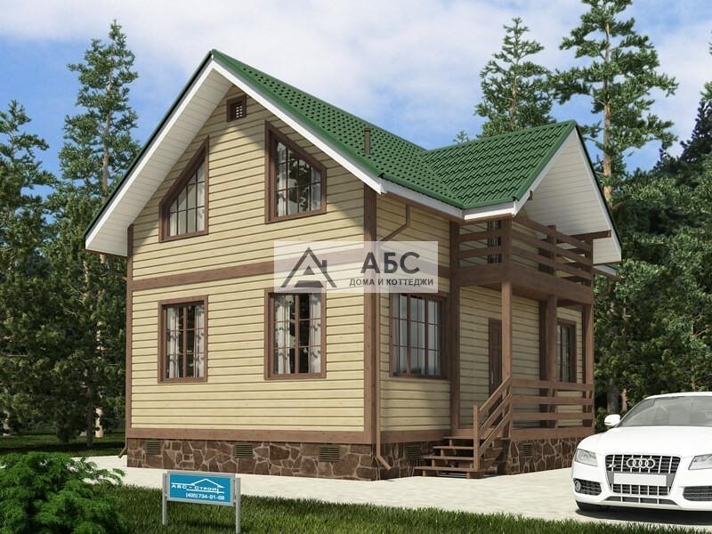Проект одноэтажного каркасного дома «Печки-ЛавочкиК» - 8
