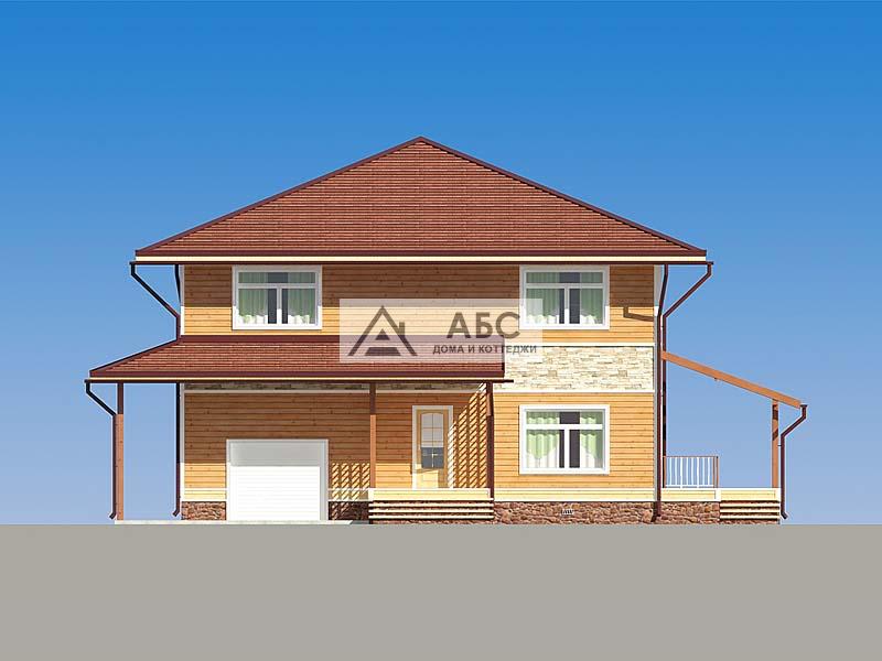 Проект двухэтажного дома «Шафран» из бруса - 7