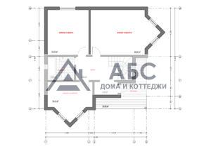 Проект двухэтажного дома «Уголок-М1» из бруса - 4