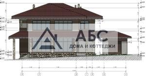 Проект двухэтажного коттеджа «Осенний поцелуй» из газобетона - 12