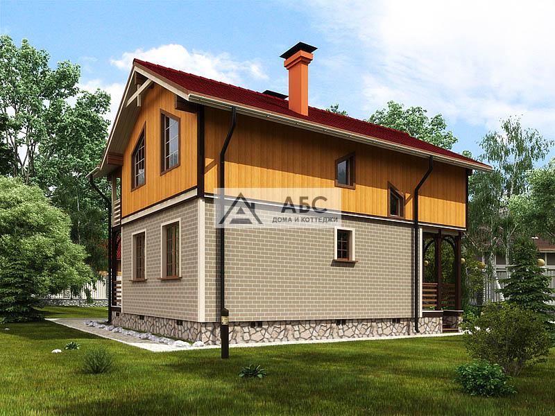Проект одноэтажного дома «Золотой ключик-2» из бруса - 6