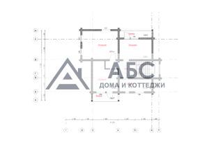 Проект одноэтажного дома «Лебяжий» из бруса - 4