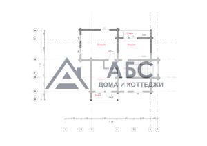 Проект одноэтажного дома «Лебяжий» из бруса - 4