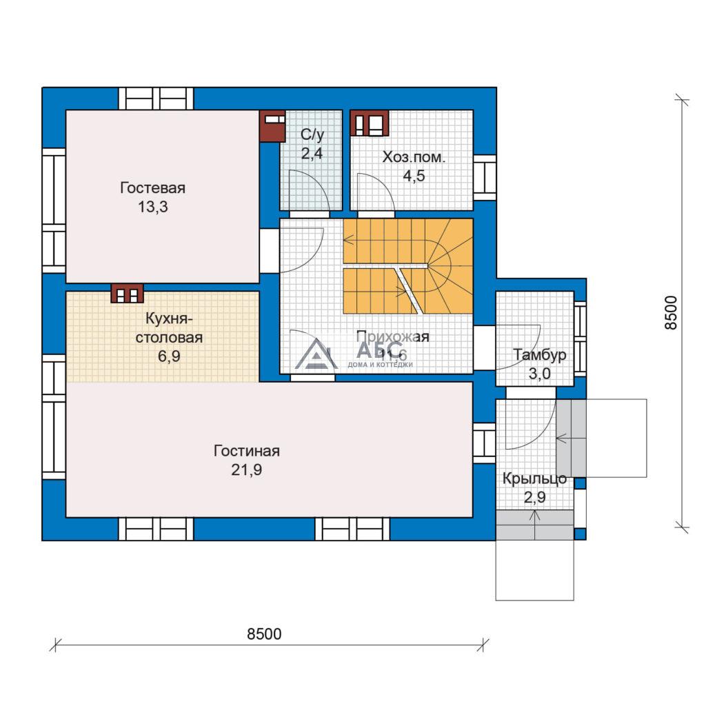 Глеб грин проект дома из газобетона