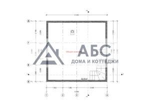 Проект одноэтажной бани «Яр» из бруса - 4