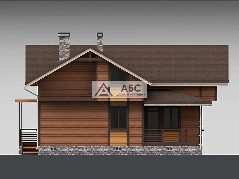 Проект одноэтажного дома «Оригами-4» из бруса - 9