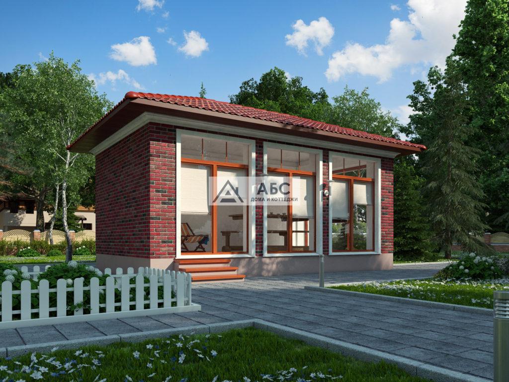 Проекты беседок из газобетона