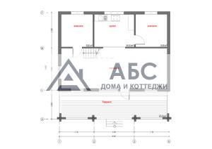 Проект одноэтажного дома «Сандра» из бруса - 3