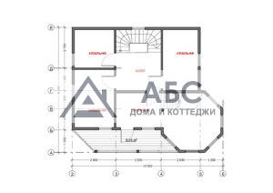 Проект двухэтажного дома «Татьяна» из бруса - 4