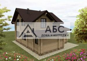 Проект двухэтажного дома «Русь» из бревна - 1