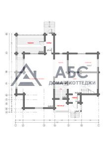 Проект одноэтажного дома «Андреевский» из бревна - 3