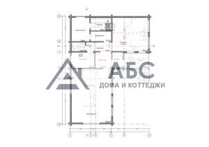 Проект одноэтажного дома «Рождественно» из бруса - 3