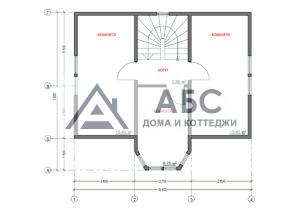 Проект одноэтажного дома «Богатырь» из бруса - 4